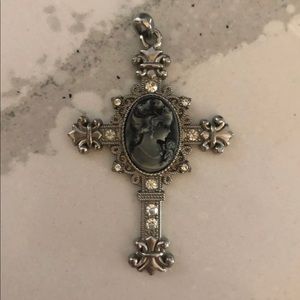 Silver Cross Necklace